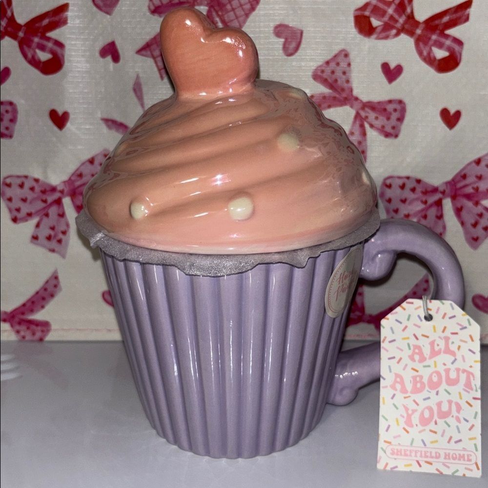 HEART CUPCAKE MUG - Picture 3 of 5
